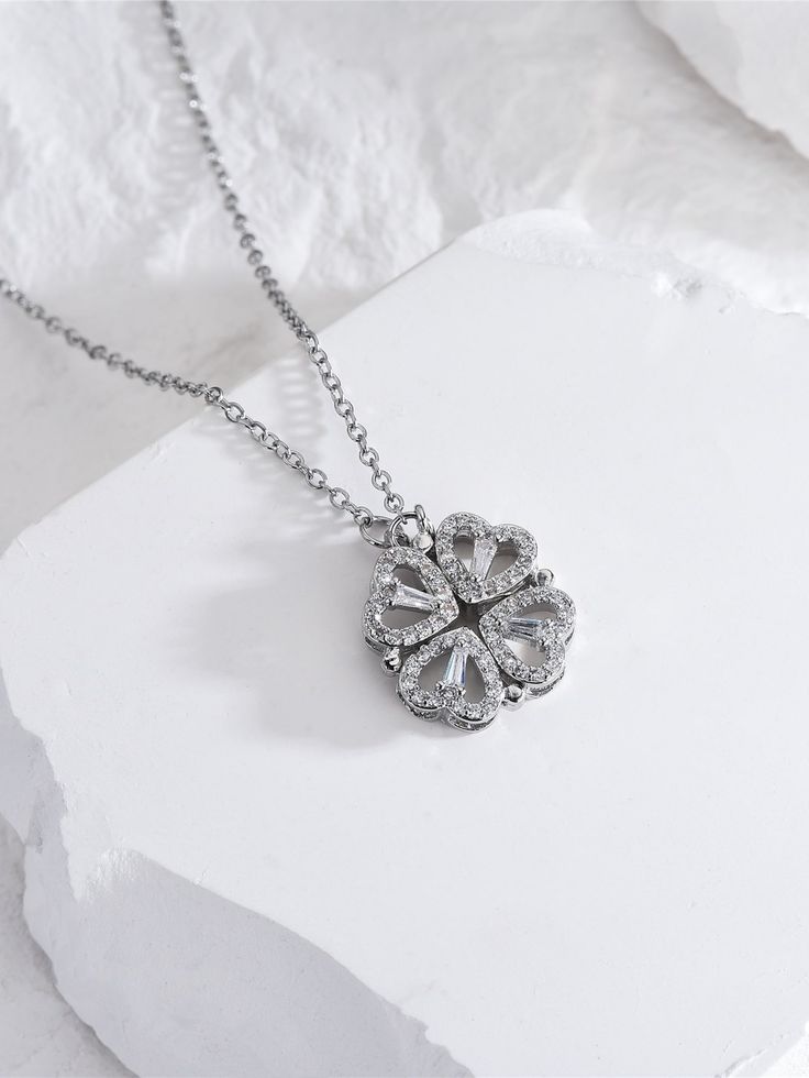 Collar Trébol de Corazones